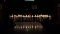 Lucia-optog for en udvalgt skare